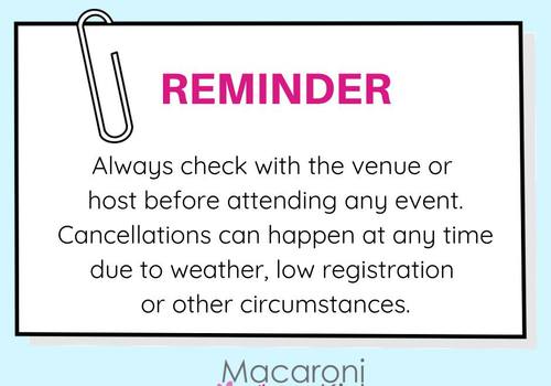 Event Cancellation Reminder