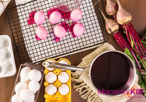 natural dyes for easter eggs supplies