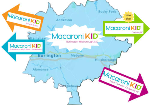 Macaroni KID Sites near Burlington-Hillsborough