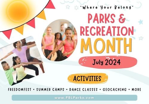 Parks & Recreation Month July 2024