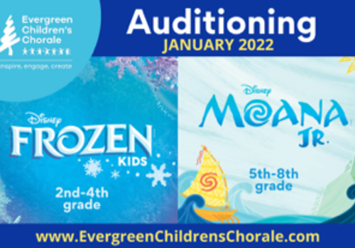 ECC Frozen Kids and Moana Jr Auditions
