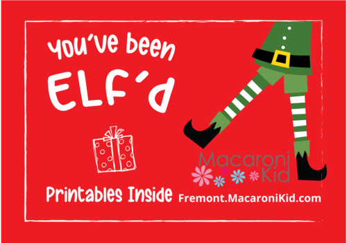 You've been elf'd Holiday gift basket fun