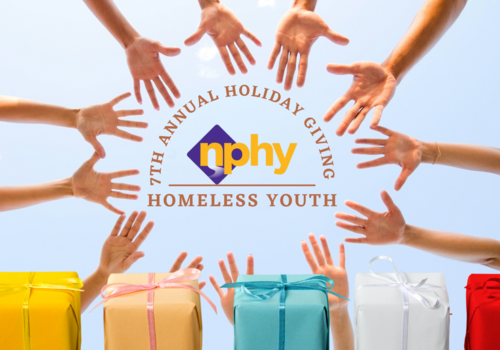 nphy 7th annula holiday giving campaign needs volunteers