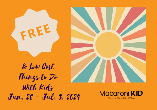 Free & Low Cost Things To Do With Kids - 2024-06-26 to 2024-07-03 Spring Flowers - Fun events for families and kids in NJ - Macaroni KID Summit Short Hills SOMA