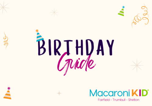 Guide to birthday party venues, entertainment, services and more.