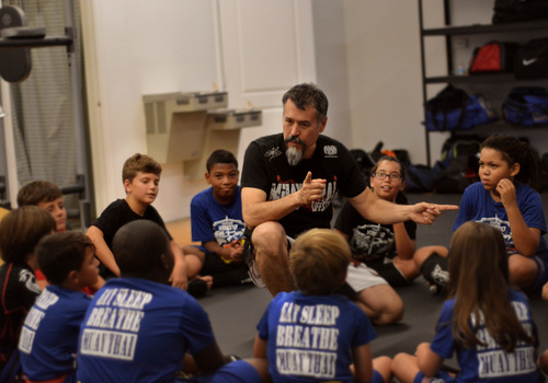 Instructor Joe Chao Modern Martial Arts & Fitness Miami Shores Kids Class