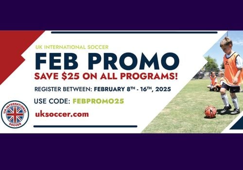 UK International Soccer Summer Camp 2025 Promo