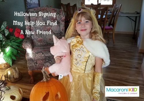Halloween Signing May Help You Find A New Friend