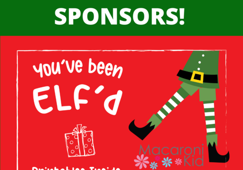 Looking for Sponsors You've Been Elf'd Promotion
