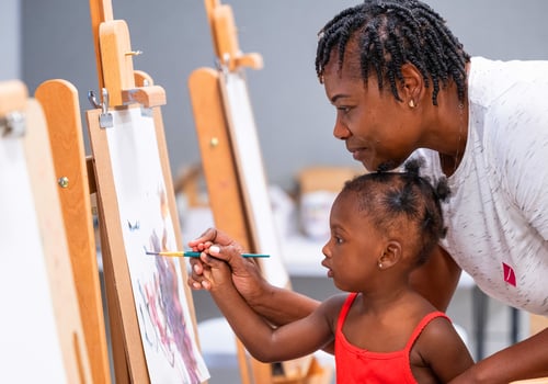 Family Day at Sarasota Art Museum. Photo by Daniel Perales.