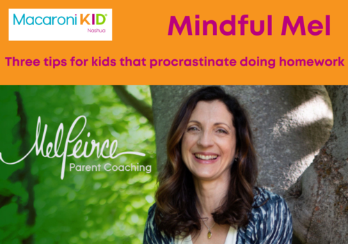 Mindful Mel Three tips for kids that procrastinate doing homework