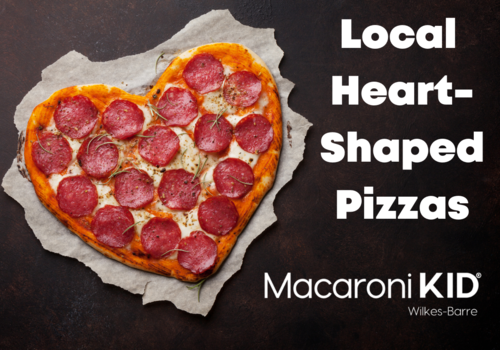 Local Heart-Shaped Pizza