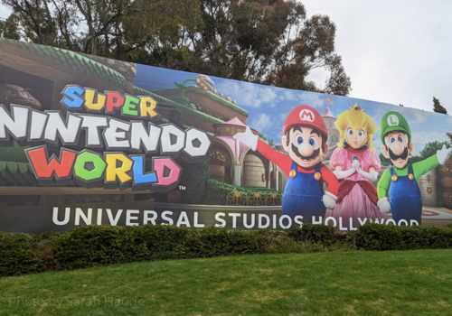 Super Nintendo World entrance