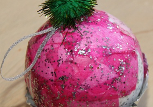 Cupcake Ornament kids can make