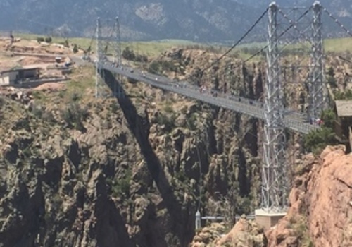 America S Highest Suspension Bridge The Royal Gorge