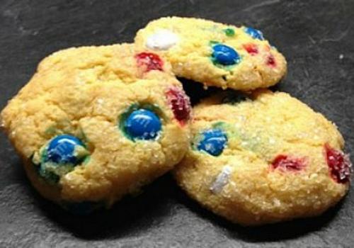 Red, White, & Blue Sparkle Cookie