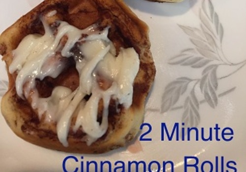 Two-Minute Cinnamon Rolls