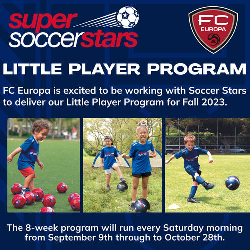 Little Player Program - Sep 9th to Oct 28th