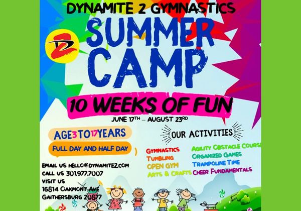 Family Fun in MD and Beyond: Dynamite Gymnastics, Rockville, MD