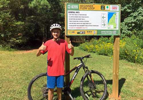 lake hickory mountain bike trails