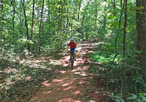 lake hickory mountain bike trails