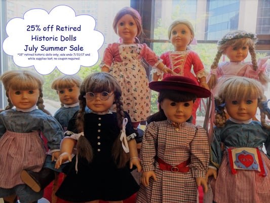 gently used american girl dolls for sale