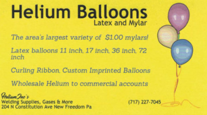 order helium balloons