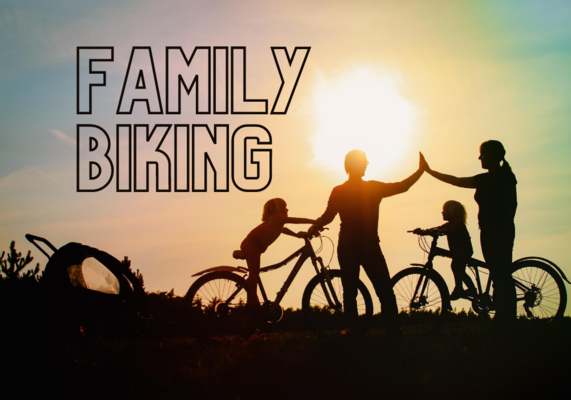 best family bike paths near me