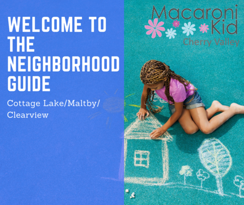 Welcome To The Neighborhood Cottage Lake Maltby Clearview
