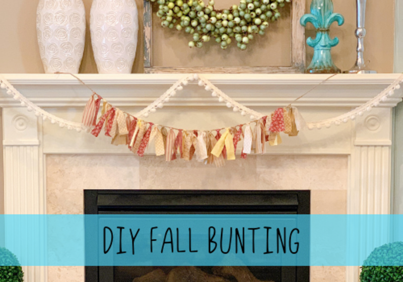 DIY fall bunting