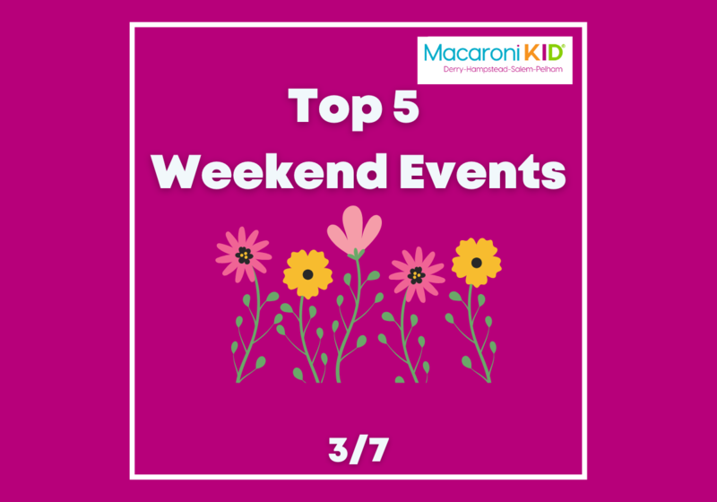 Top 5 Weekend Events in Greater Derry 3.7 