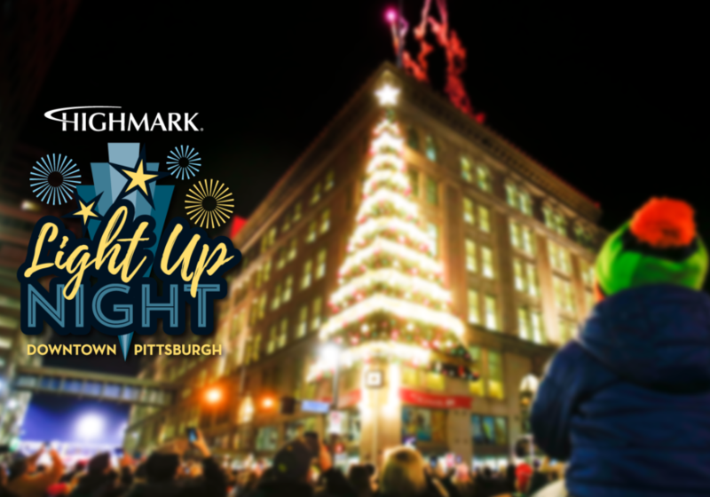 Holiday Light Up Night in Downtown Pittsburgh 2024