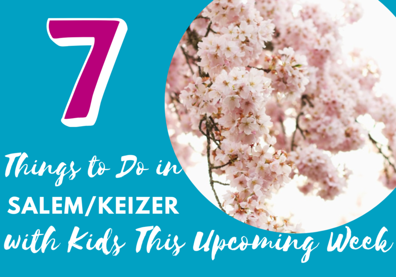 7 Things to do in Salem Keizer with kids Cherry Blossoms image