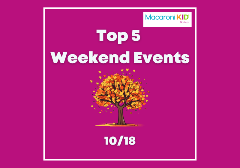 Top 5 Weekend Events Nashua October 18