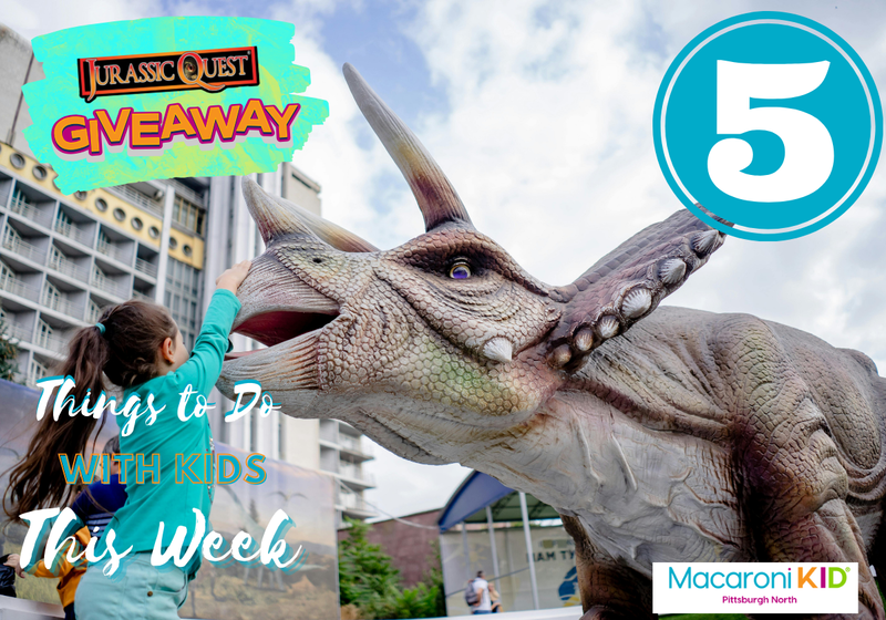 Pittsburgh Jurassic Quest Giveaway David L Lawrence Convention Center 