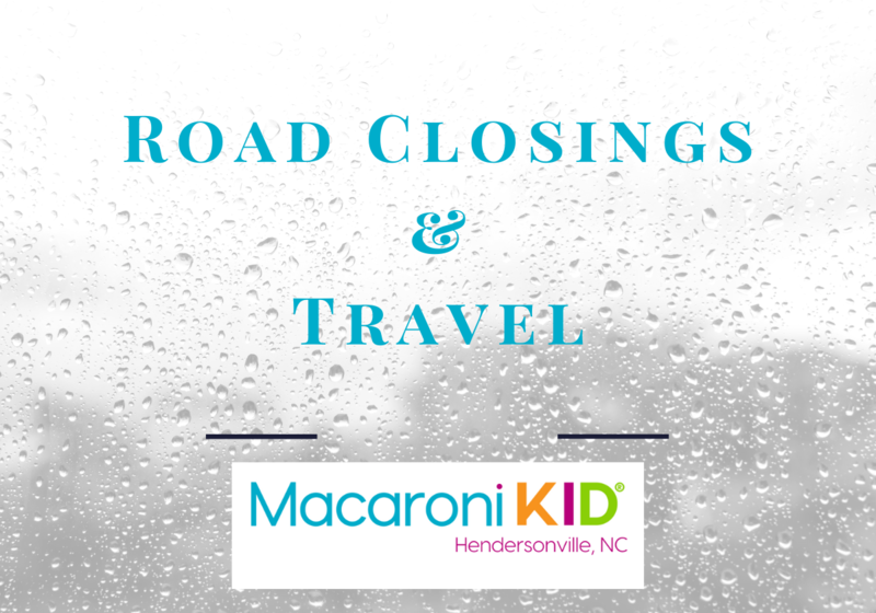 Road Closings and Travel