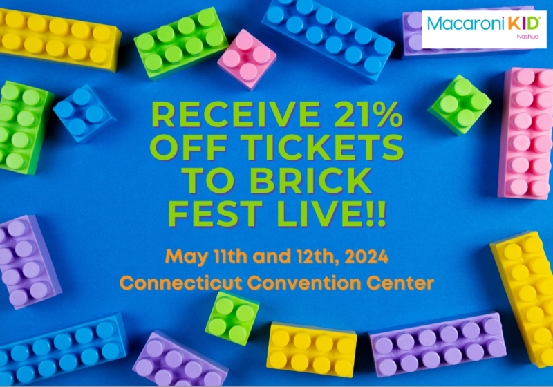 Receive 21% off tickets to Brick Fest Live in Hartford, CT