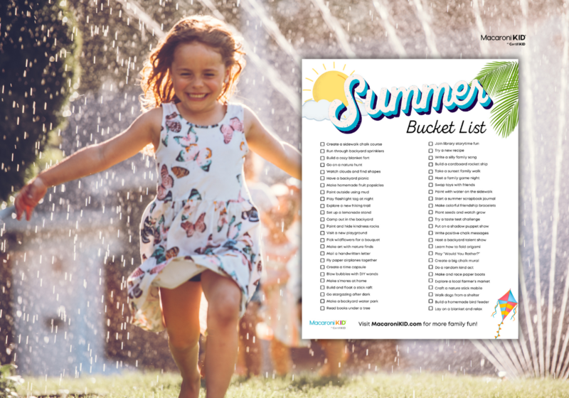 free summer bucket list printable 2025