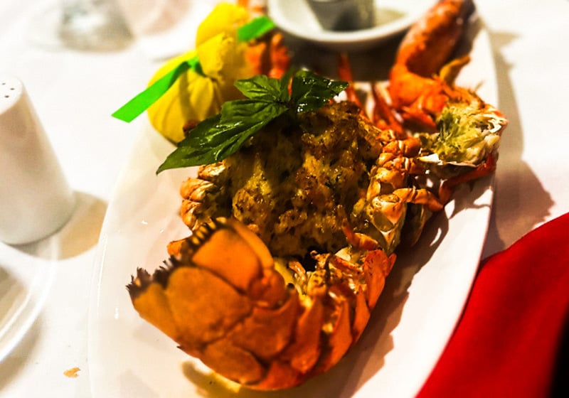 Cornetta's Restaurant Stuffed Lobster