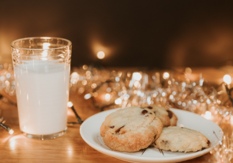 cookies and milk