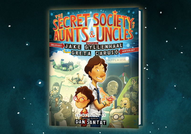 Book cover for MacMillan's The Secret Society of Aunts & Uncles