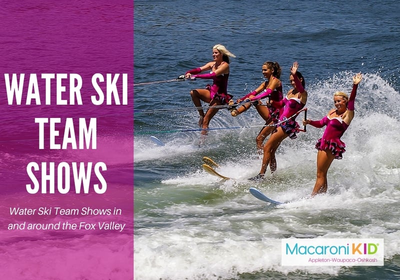 Water ski team shows