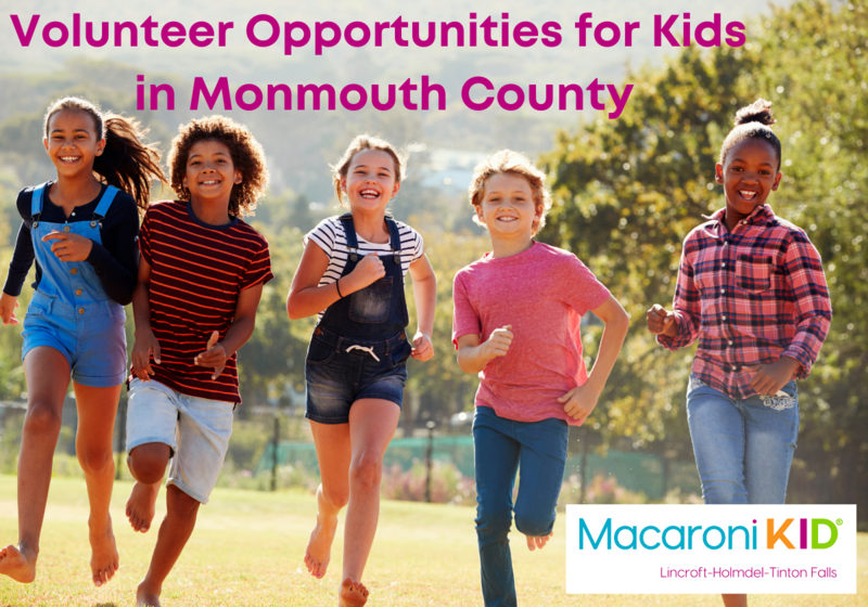 Volunteer Opportunities for Kids in Monmouth County New Jersey