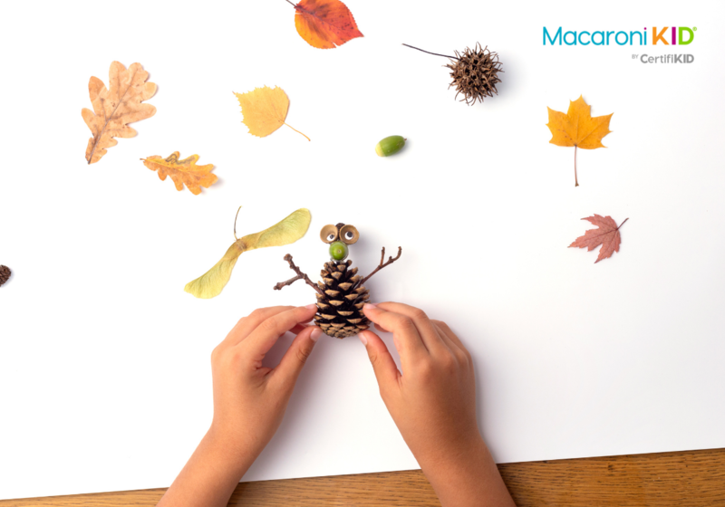 pine cone fall or autumn craft