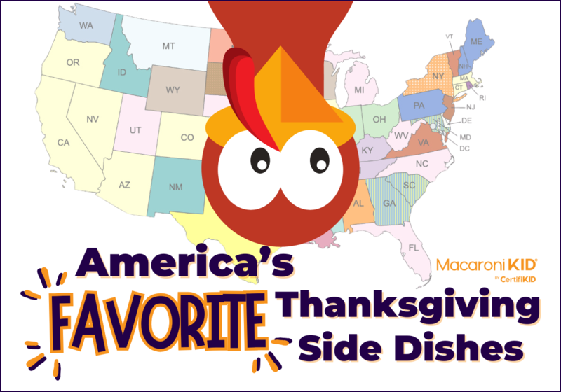 America's Favorite Thanksgiving Side Dishes -- a State by State List