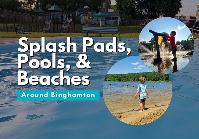 Splash Pads, Pools & Beaches around Binghamton