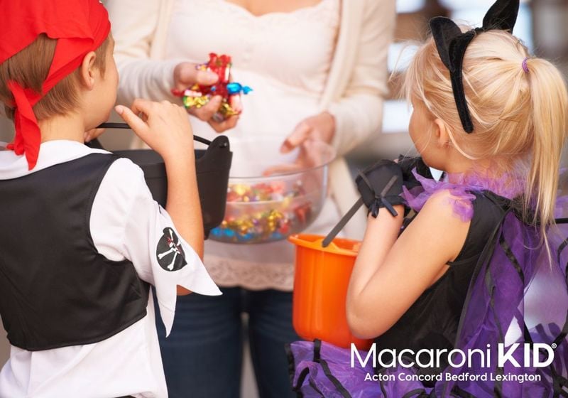 Children trick or treating