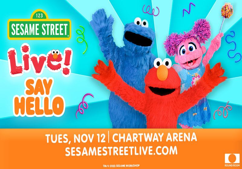 Sesame Street Live Say Hello Chartway Arena Norfolk VA November 12, 2024 sesamestreetlive.com