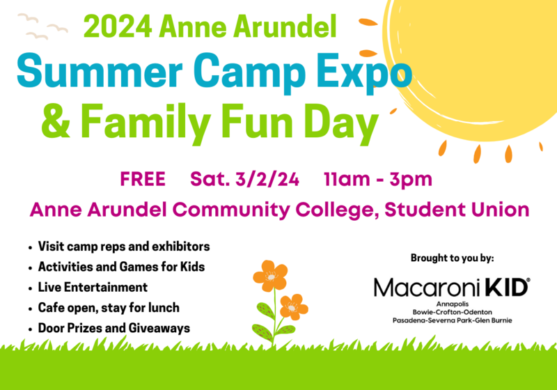 2024 Anne Arundel Summer Camp Expo and Family Fun Day