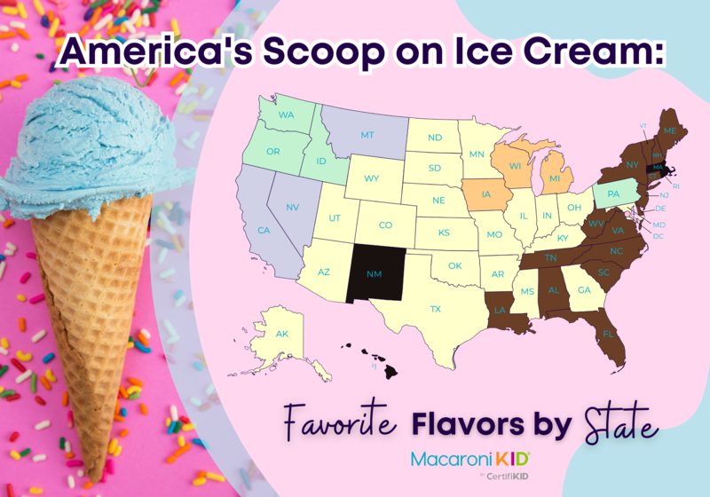 America's Scoop on Ice Cream: Fav Flavors by state